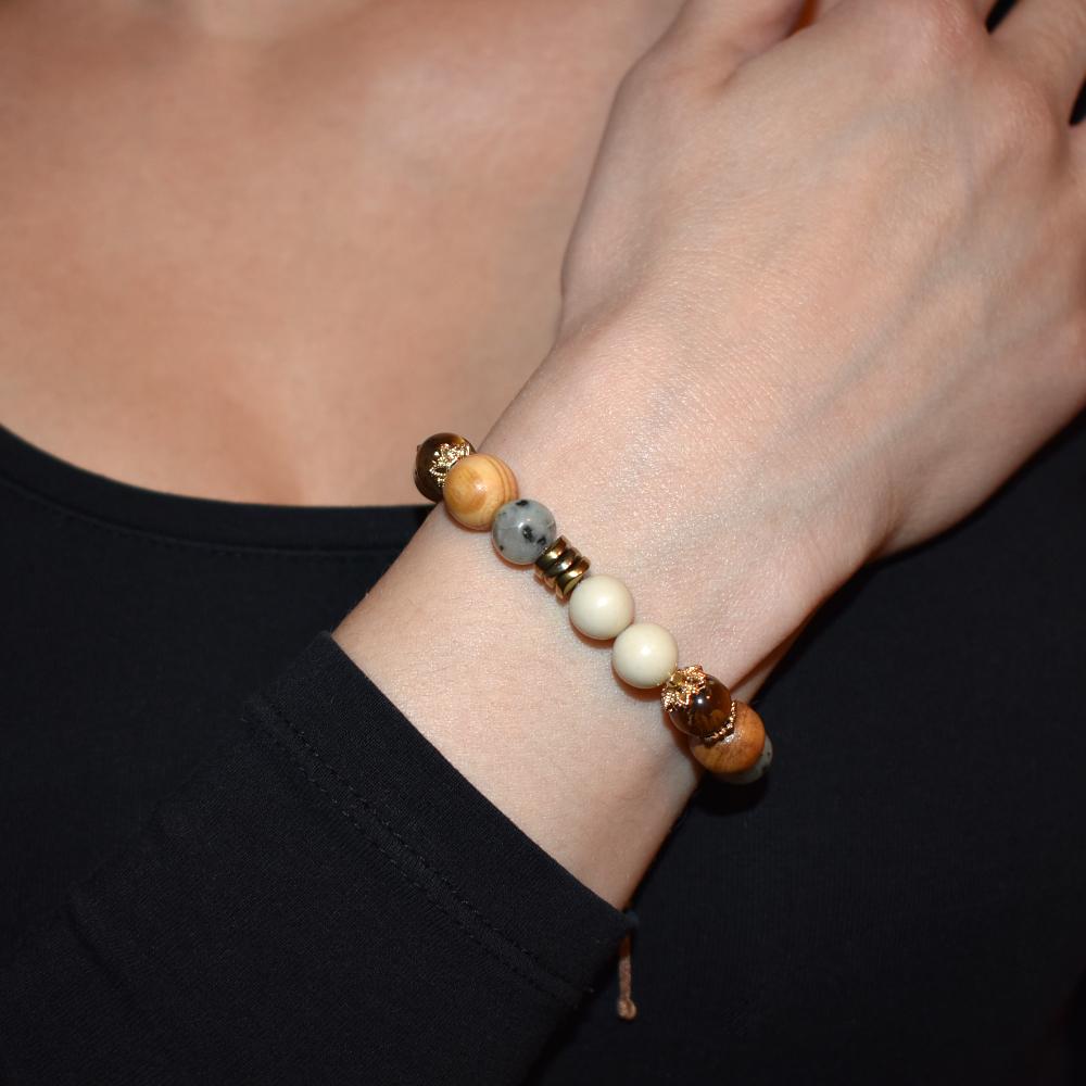 Bracelet pierre naturelle pour femme – Lilloubella Paris