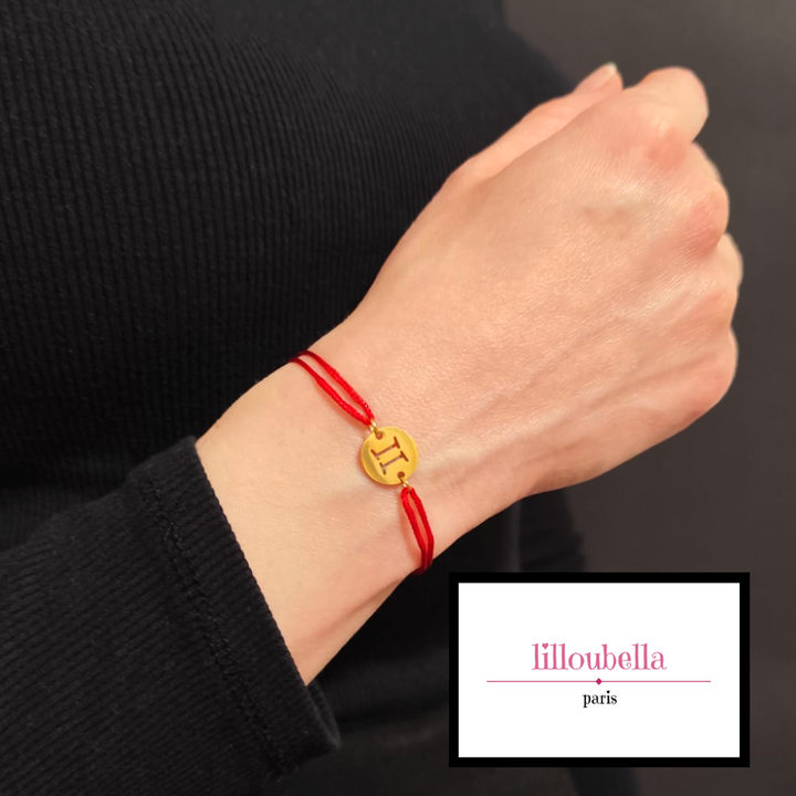 Lilloubella Paris Bracelet Fil rouge Astro