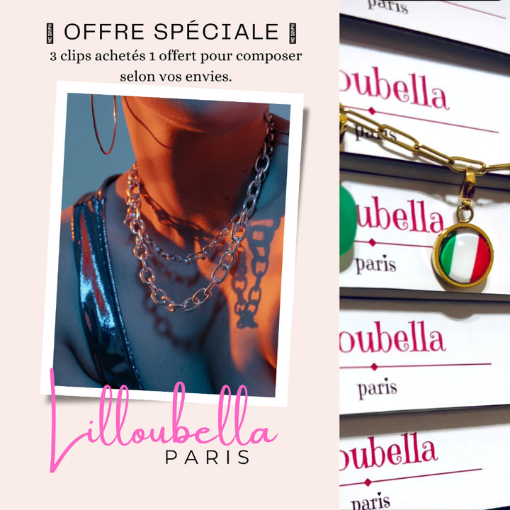 Lilloubella Paris clip Clip Talisman